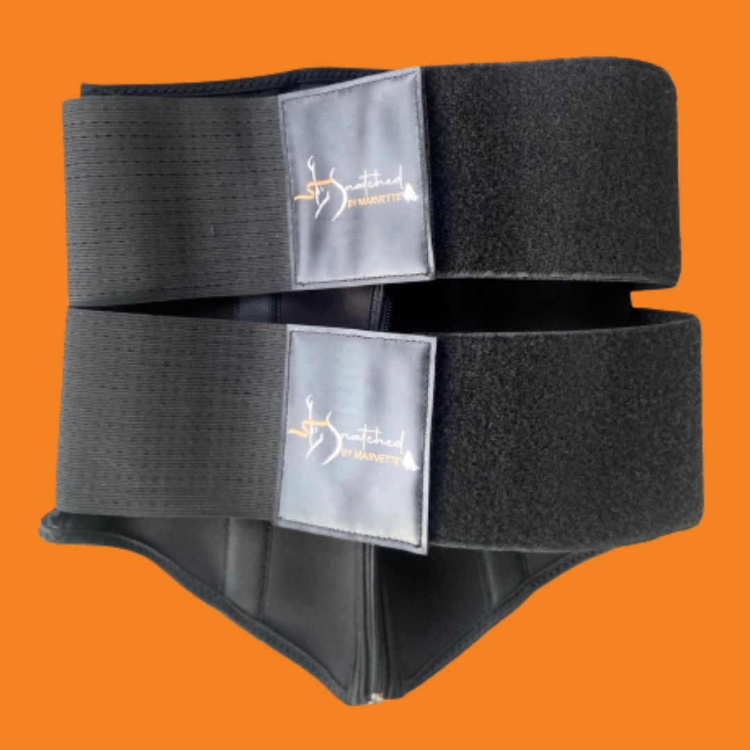 Snatched by Marvette Double Band Waist Trainer