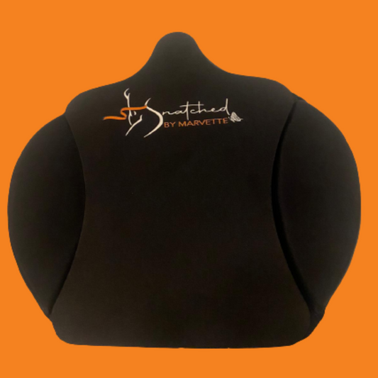 Snatched By Marvette Abdominal Board provides firm compression but padded enough to be comfortable while protecting your skin. Comes in two sizes for short and long torsos.